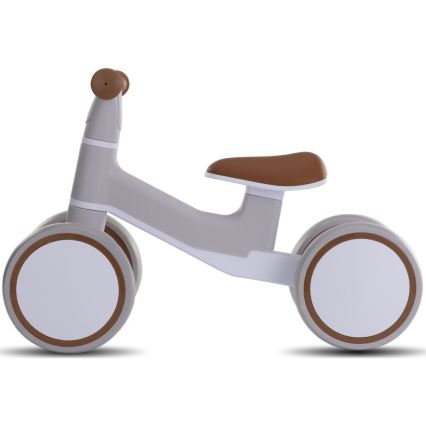 Bicicleta de empuje KVADROLET gris/marrón