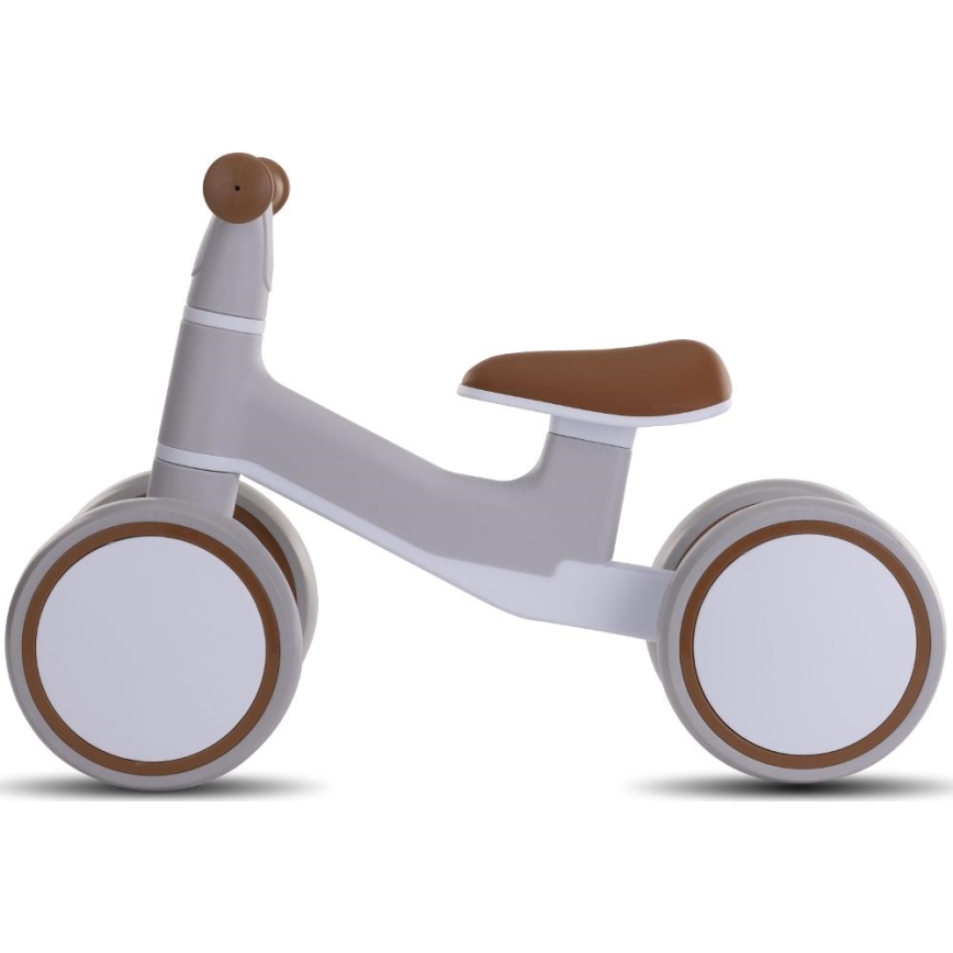 Bicicleta de empuje KVADROLET gris/marrón