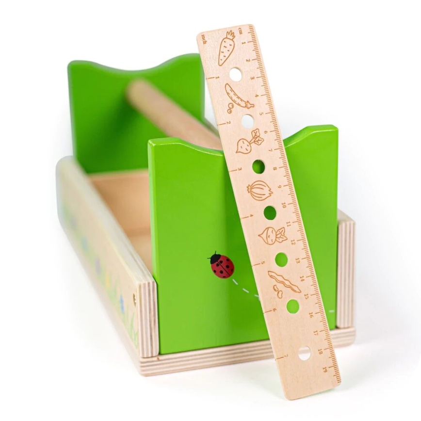 Bigjigs Toys - Juego de jardinería en una caja