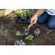 BLACK+DECKER - Azada de jardín con tres púas para remover la tierra 30 cm