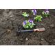 BLACK+DECKER - Azada de jardín con tres púas para remover la tierra 30 cm