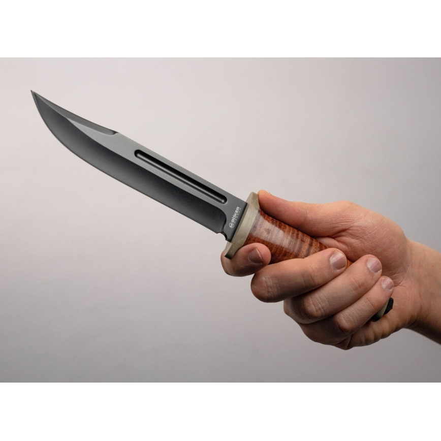 Böker - Cuchillo de hoja fija Ranger Field Bowie 27 cm