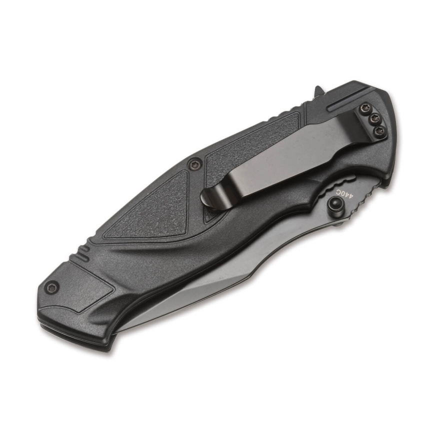 Böker - Navaja de bolsillo Magnum Advance All Black Pro 19,5 cm