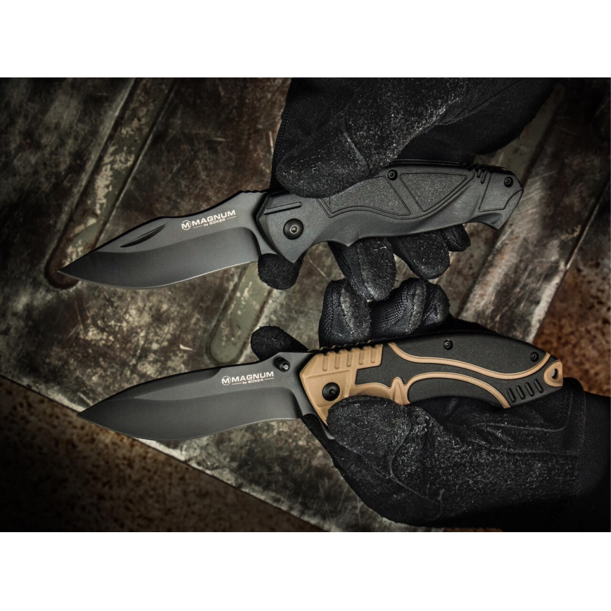 Böker - Navaja de bolsillo Magnum Advance Desert Pro 21,3 cm