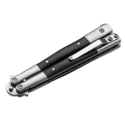 Böker - Navaja de bolsillo Magnum Balisong 22,5 cm pakka