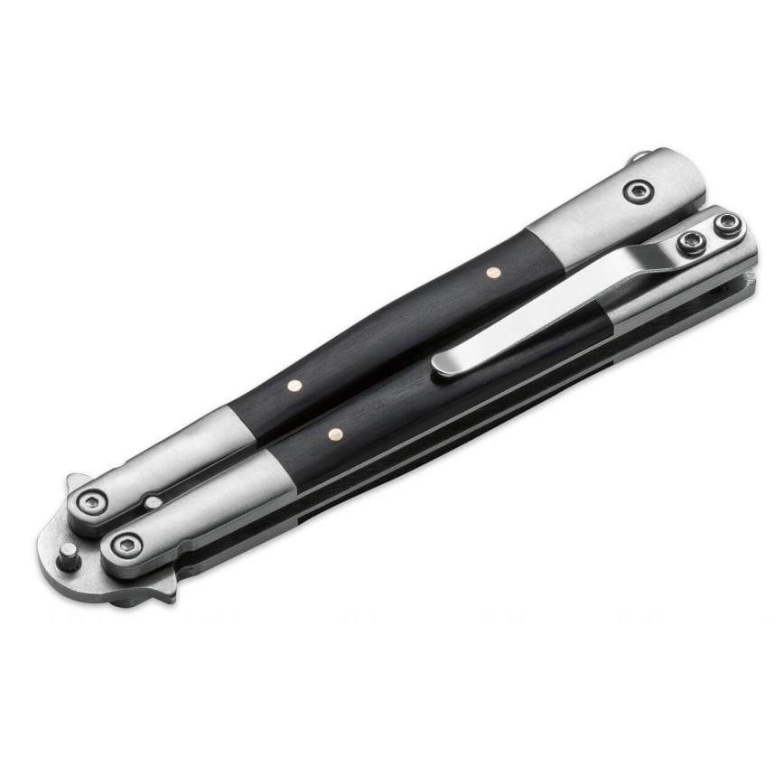 Böker - Navaja de bolsillo Magnum Balisong 22,5 cm pakka