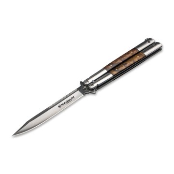 Böker - Navaja de bolsillo Magnum Balisong Large 27 cm