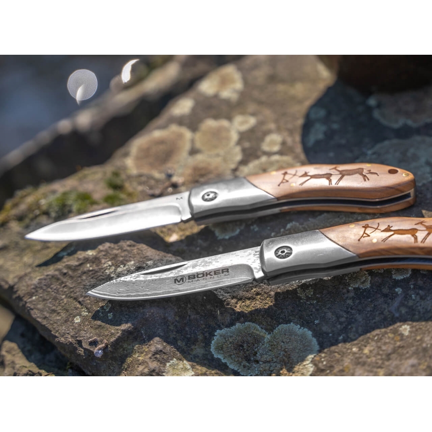 Böker - Navaja de bolsillo Magnum Caveman 19,4 cm