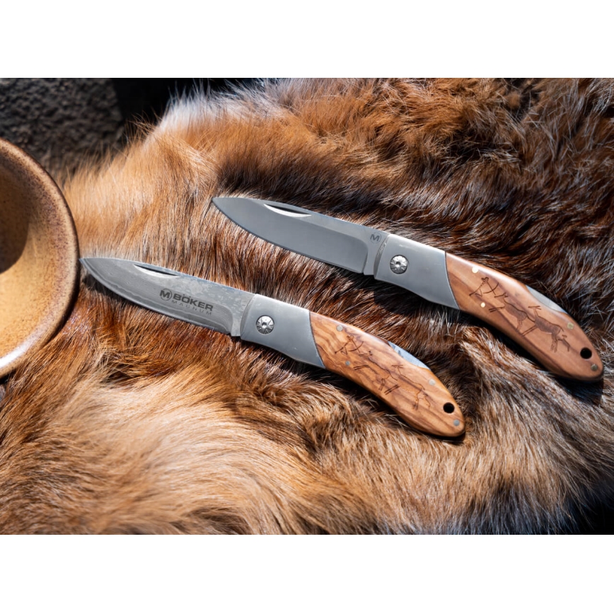 Böker - Navaja de bolsillo Magnum Caveman 19,4 cm