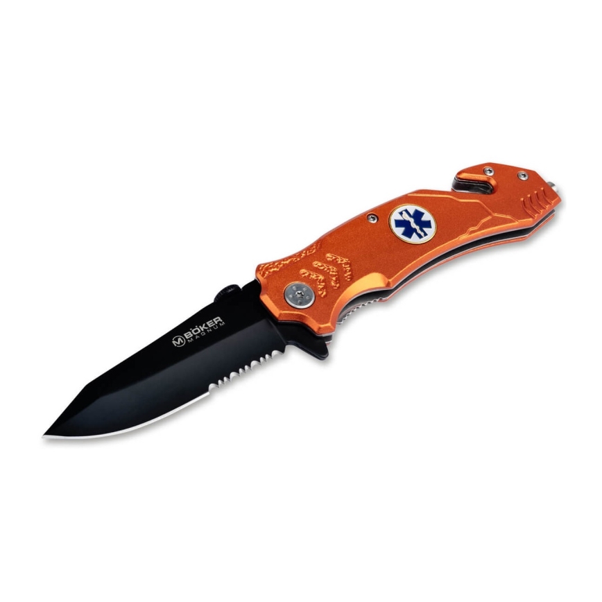 Böker - Navaja de bolsillo Magnum EMS Rescue 21,9 cm