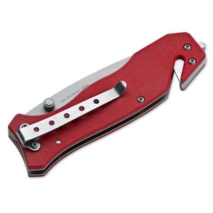 Böker - Navaja de bolsillo Magnum Fire Brigade 20,5 cm