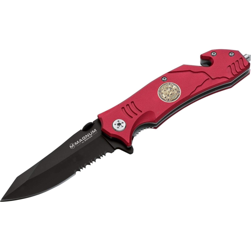 Böker - Navaja de bolsillo Magnum Fire Fighter 21,9 cm