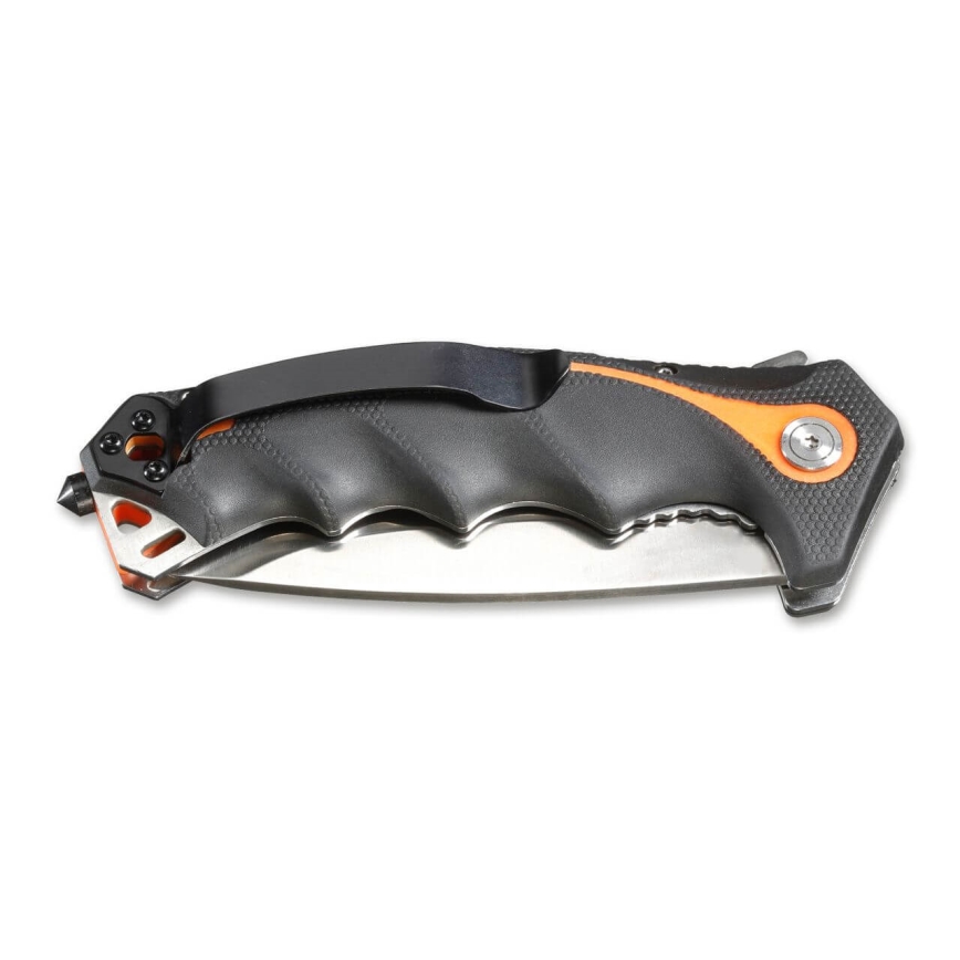 Böker - Navaja de bolsillo Magnum Motosierra Attendant Satin 22,3 cm
