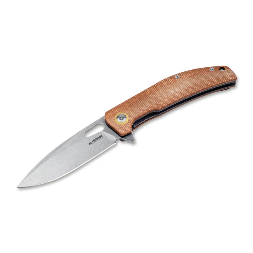Böker - Navaja de bolsillo Magnum Toxicofera 20,1 cm micarta