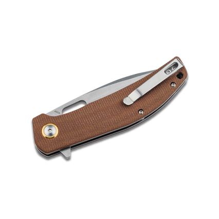 Böker - Navaja de bolsillo Magnum Toxicofera 20,1 cm micarta