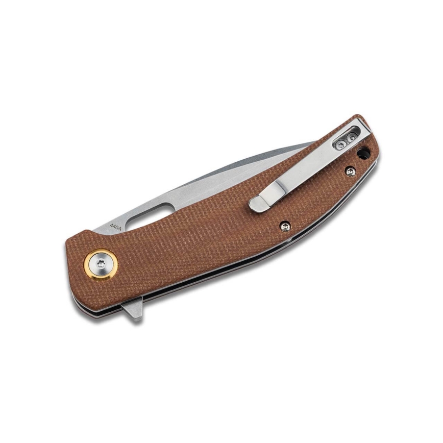 Böker - Navaja de bolsillo Magnum Toxicofera 20,1 cm micarta