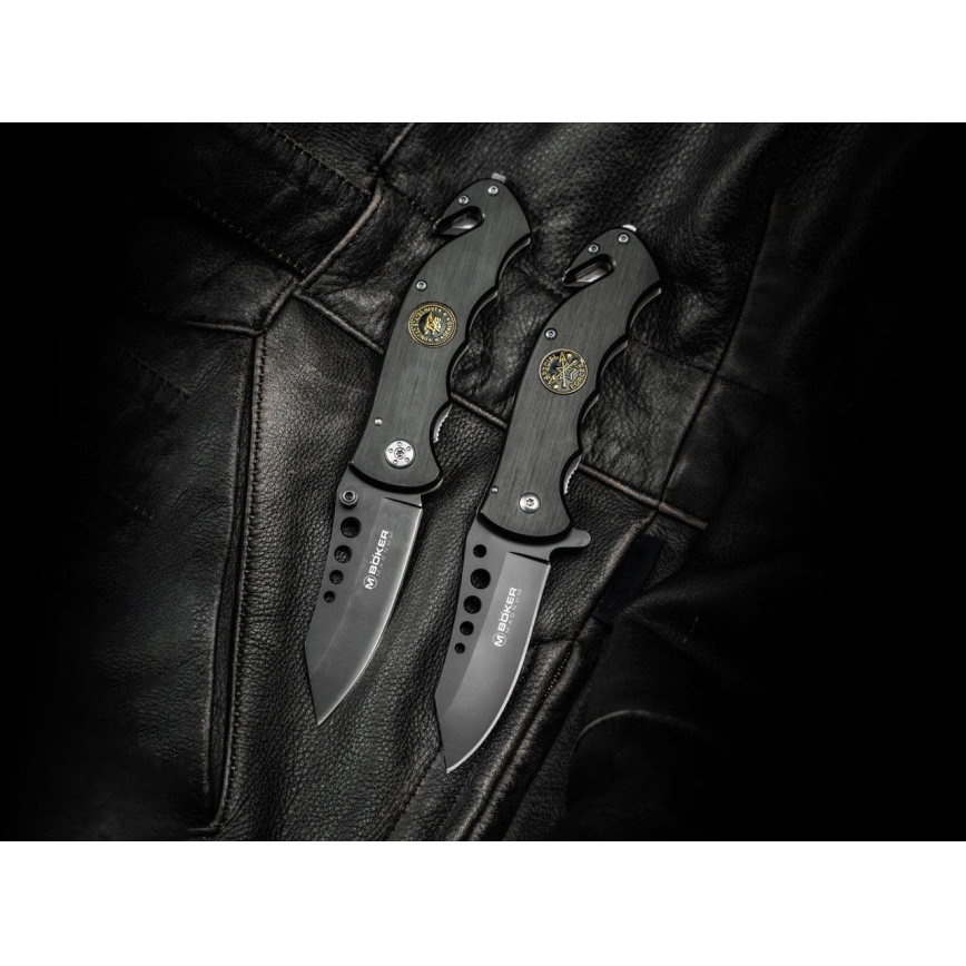 Böker - Navaja de bolsillo Magnum USN Seals 20 cm