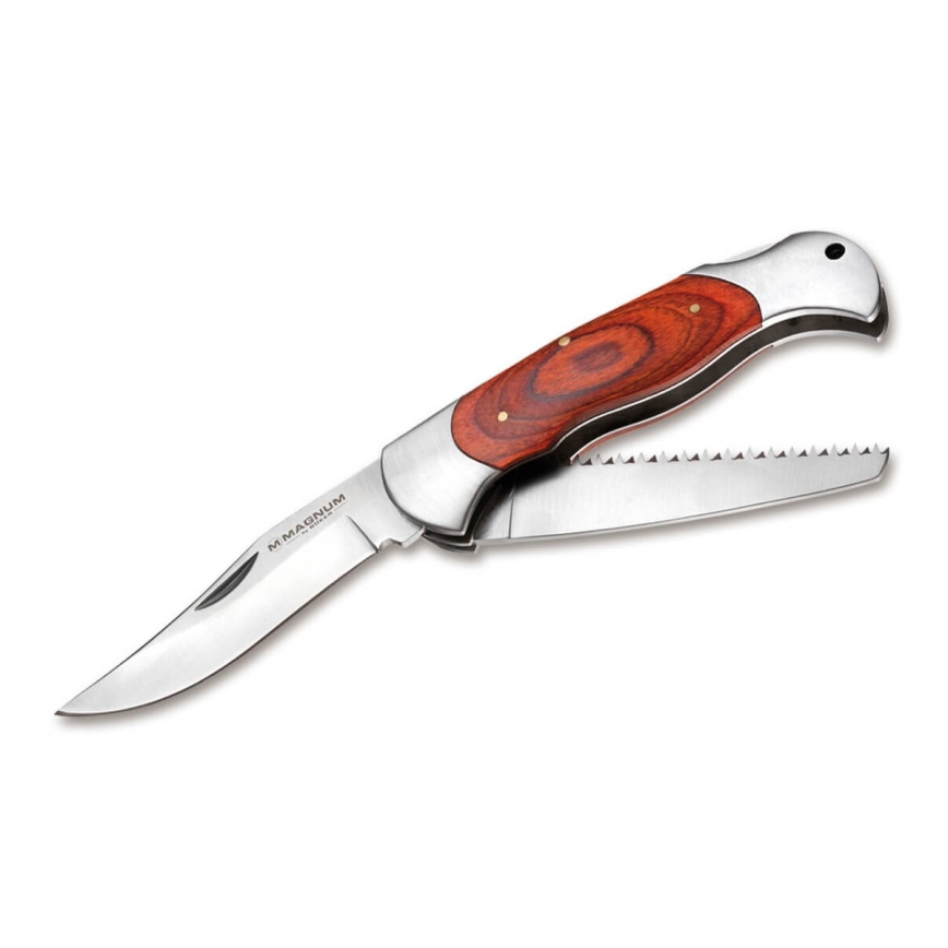 Böker - Navaja de bolsillo multifuncional Magnum Clásico Hunter Sim 20,6 cm/2 funciones