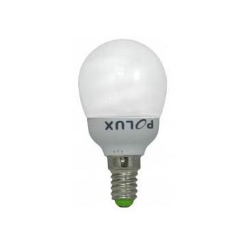 Bombilla de bajo consumo G45 E14/7W/230V 2700K