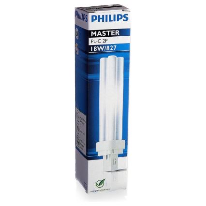 Bombilla de bajo consumo Philips MASTER G24D-2/18W/230V 2700K