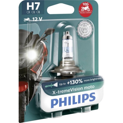 Bombilla Philips Vision Moto H7 12v 55w