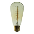 Bombilla decorativa industrial regulable SELEBY ST64 E27/40W/230V 2200K