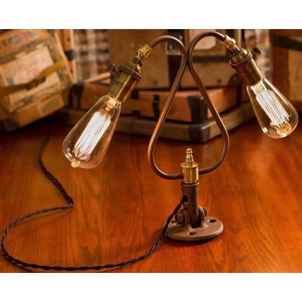 Bombilla decorativa industrial regulable SELEBY ST64 E27/40W/230V 2200K