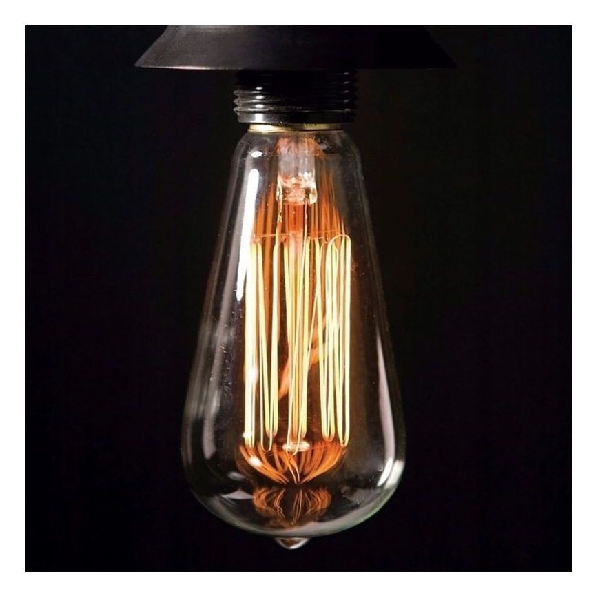 Bombilla decorativa industrial regulable SELEBY ST64 E27/40W/230V 2200K