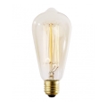 Bombilla decorativa industrial regulable SELEBY ST64 E27/60W/230V 2200K