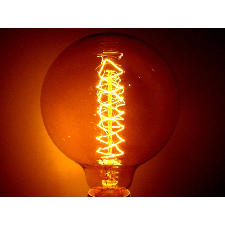 Bombilla decorativa industrial regulable SELRED G125 E27/60W/230V 2200K