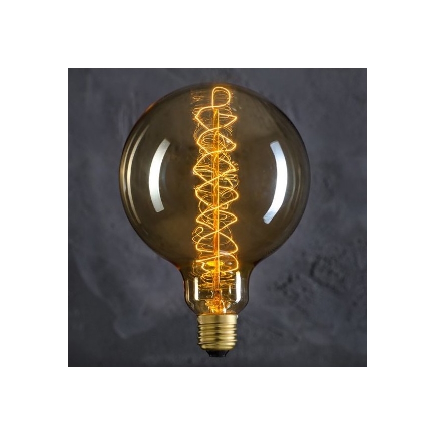 Bombilla decorativa industrial regulable SELRED G125 E27/60W/230V 2200K