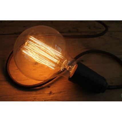 Bombilla decorativa regulable de alta resistencia SELRED G125 E27/60W/230V 2200K 120 lm