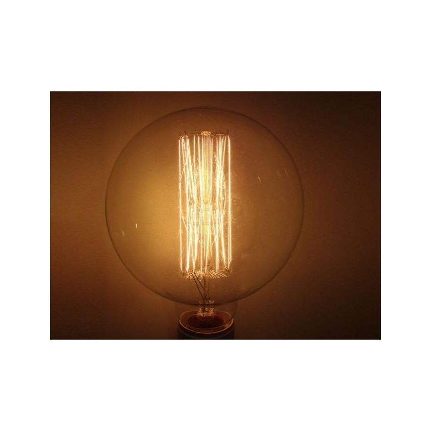 Bombilla decorativa regulable de alta resistencia SELRED G125 E27/60W/230V 2200K 120 lm