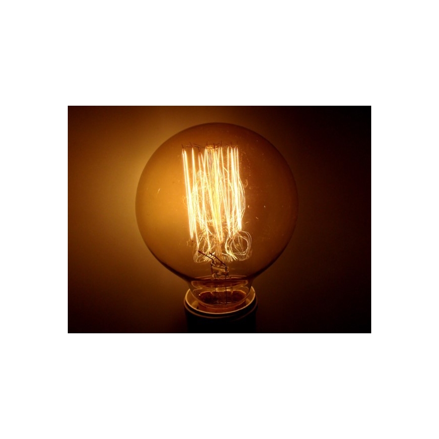 Bombilla decorativa regulable SEGOD G80 E27/40W/230V 3000K