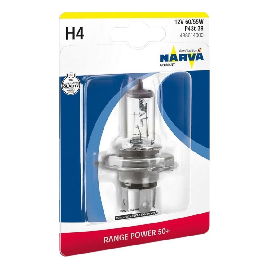 Bombilla H4 P43t-38/60/55W/12V - Narva 48861RPNVAB1