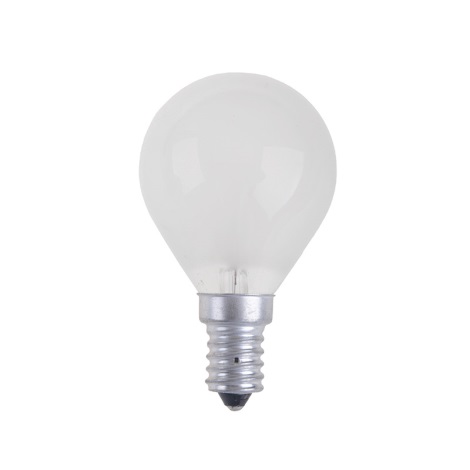 Bombilla industrial BALL FROSTED E14/25W/230V
