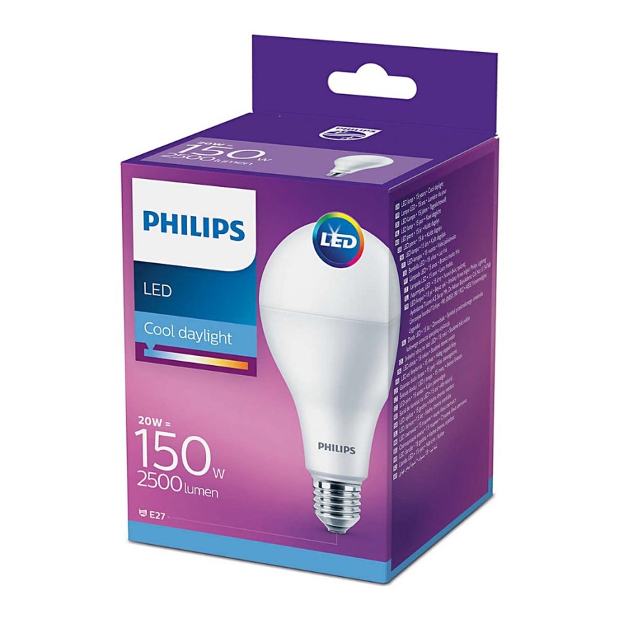 Bombilla LED 1xE27/20W/230V 6500K - Philips