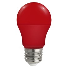 Bombilla LED A50 E27/4,9W/230V rojo
