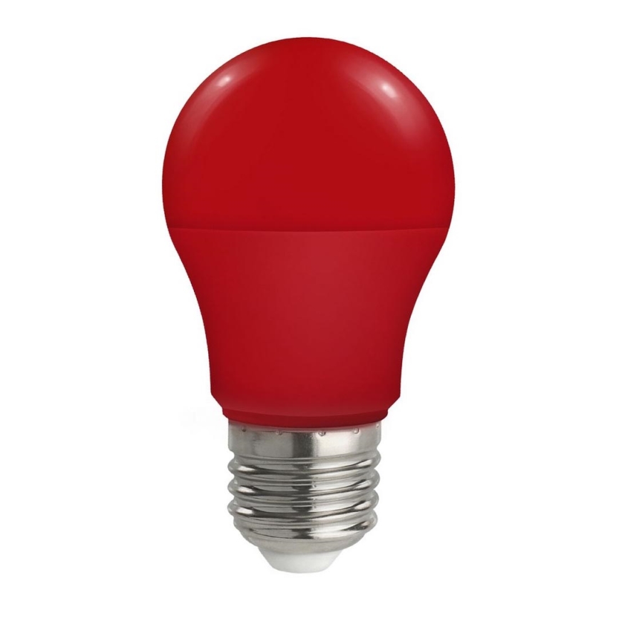 Bombilla LED A50 E27/4,9W/230V rojo