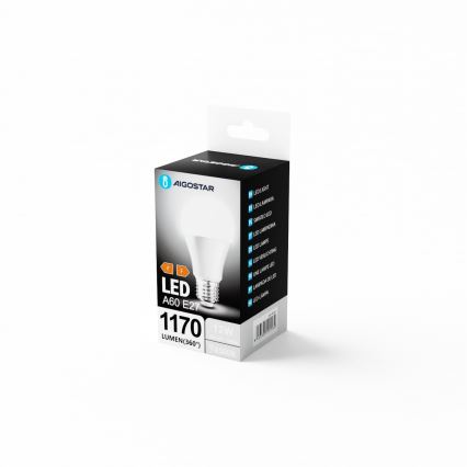 Bombilla LED A60 E27/12W/230V 6500K - Aigostar