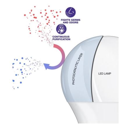 Bombilla LED antibacteriana A100 E27/13W/230V 2700K - Osram