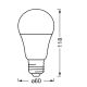 Bombilla LED antibacteriana regulable A60 E27/9W/230V Wi-Fi - Ledvance