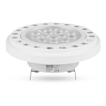 Bombilla LED AR111 G53/12W/12V 3000K blanco 30°