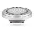 Bombilla LED AR111 G53/12W/12V 3000K plata 30°