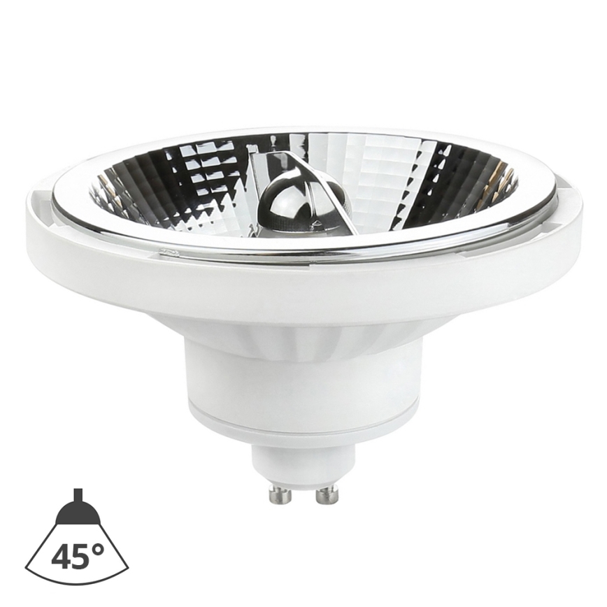 Bombilla LED AR111 GU10/12W/230V 4000K 45° blanco