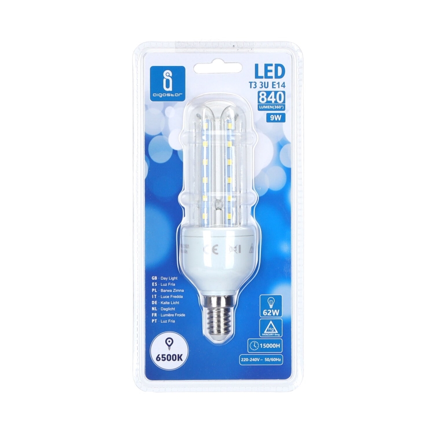 Bombilla LED B5 E14/9W/230V 6500K - Aigostar