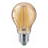 Bombilla LED CLASIC AMBER A60 E27/9W/230V 2200K - Brilagi