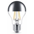 Bombilla LED con casquillo de espejo Philips A60 E27/5,5W/230V 2700K