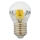 Bombilla LED con casquillo esférico de espejo DECOR MIRROR P45 E27/5W/230V 4200K plateada