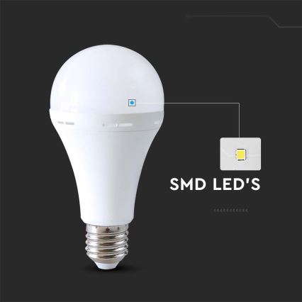 Bombilla LED con modo de emergencia A90 E27/15W/230V 4000K